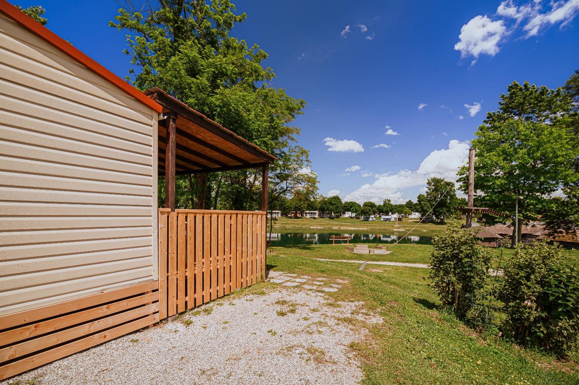 Lake View Mobile Homes With Thermal Riviera Tickets In Terme Catez Catez ob Savi Extérieur photo