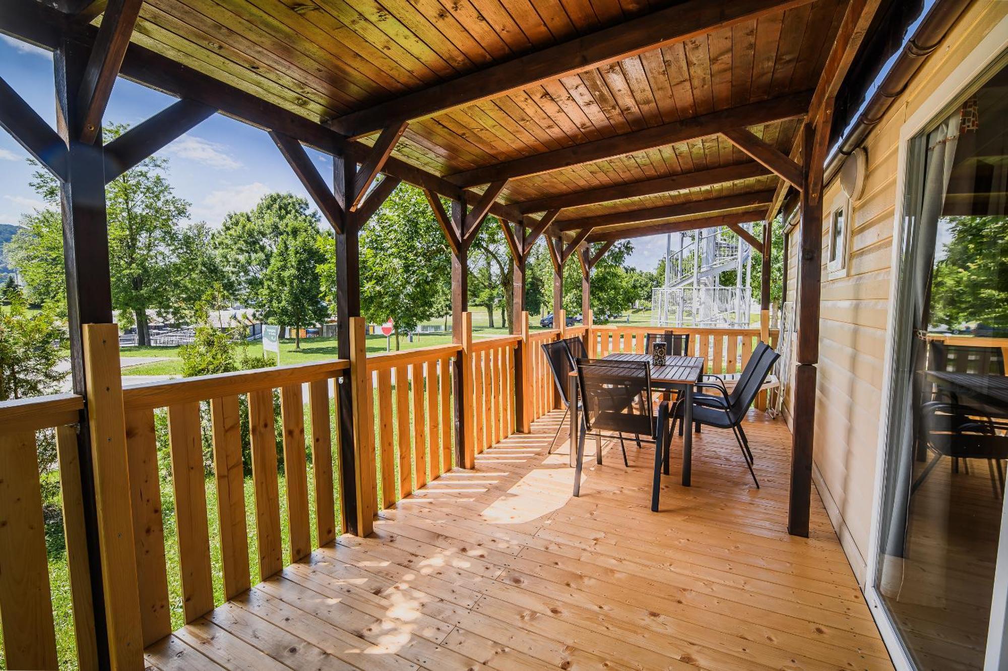 Lake View Mobile Homes With Thermal Riviera Tickets In Terme Catez Catez ob Savi Extérieur photo