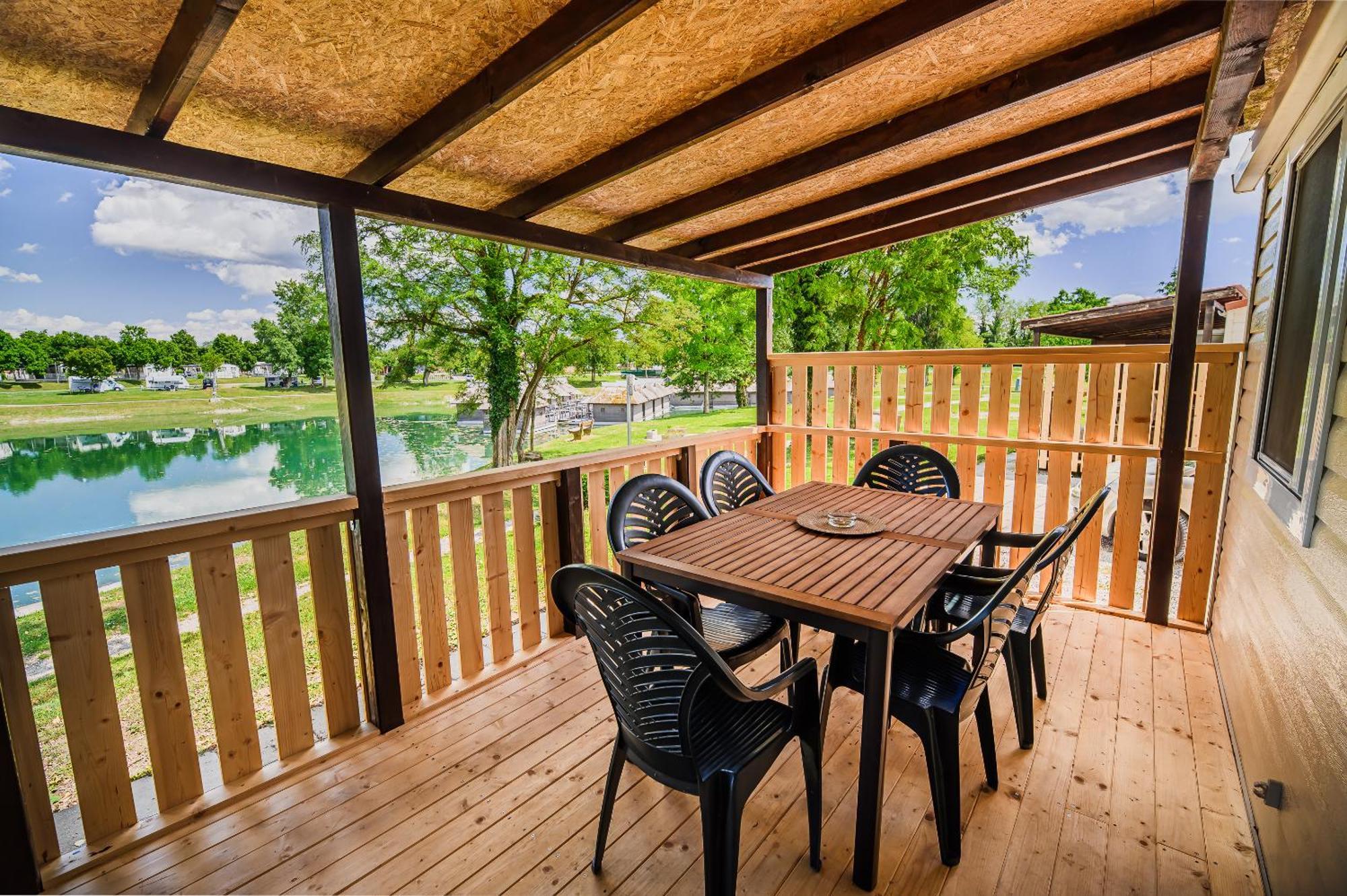 Lake View Mobile Homes With Thermal Riviera Tickets In Terme Catez Catez ob Savi Extérieur photo